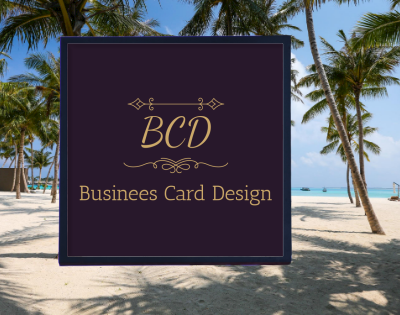 I am a Graphics Designer. I can design Business Card ...