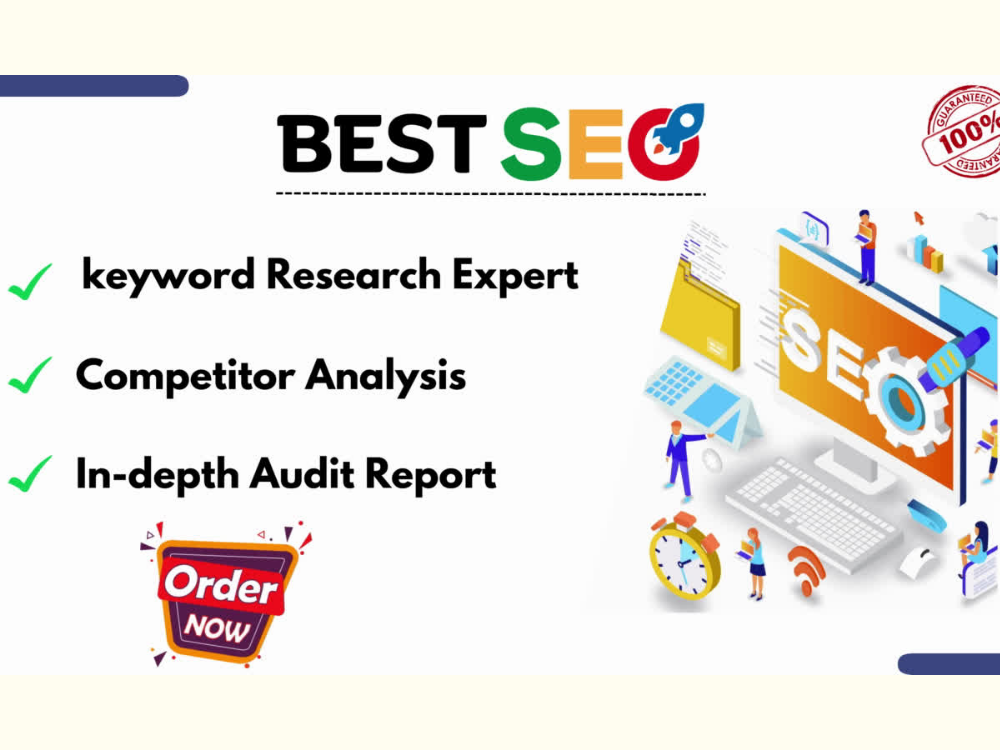 I will do keyword research, competitor analysis and website audit report