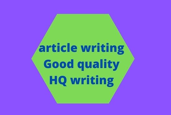 1000 words unique article writing.