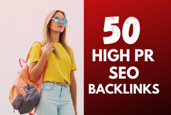 I will do 50 high pr dofollow USA seo backlinks link ...