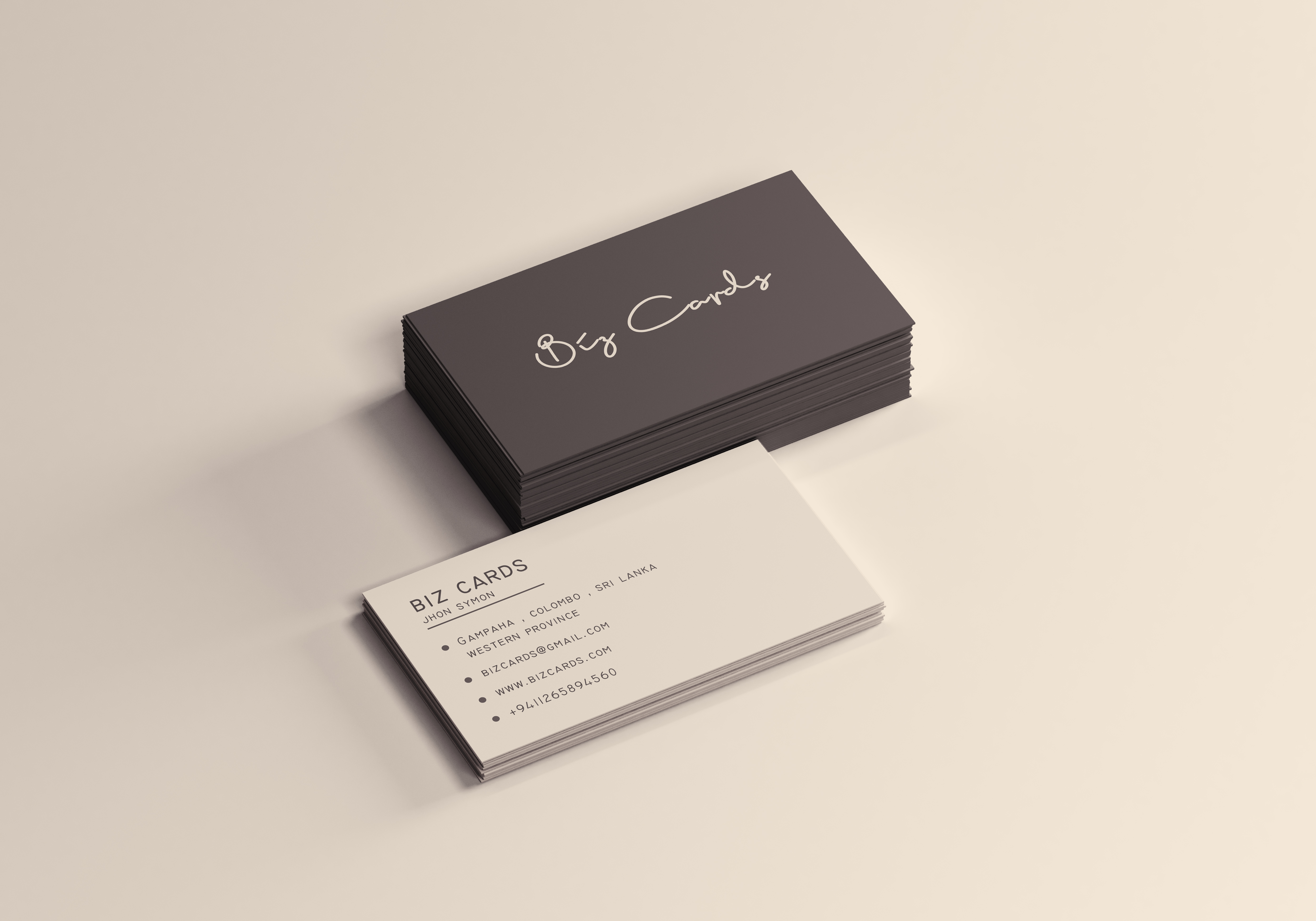 Unique Modern Business Card Design 
