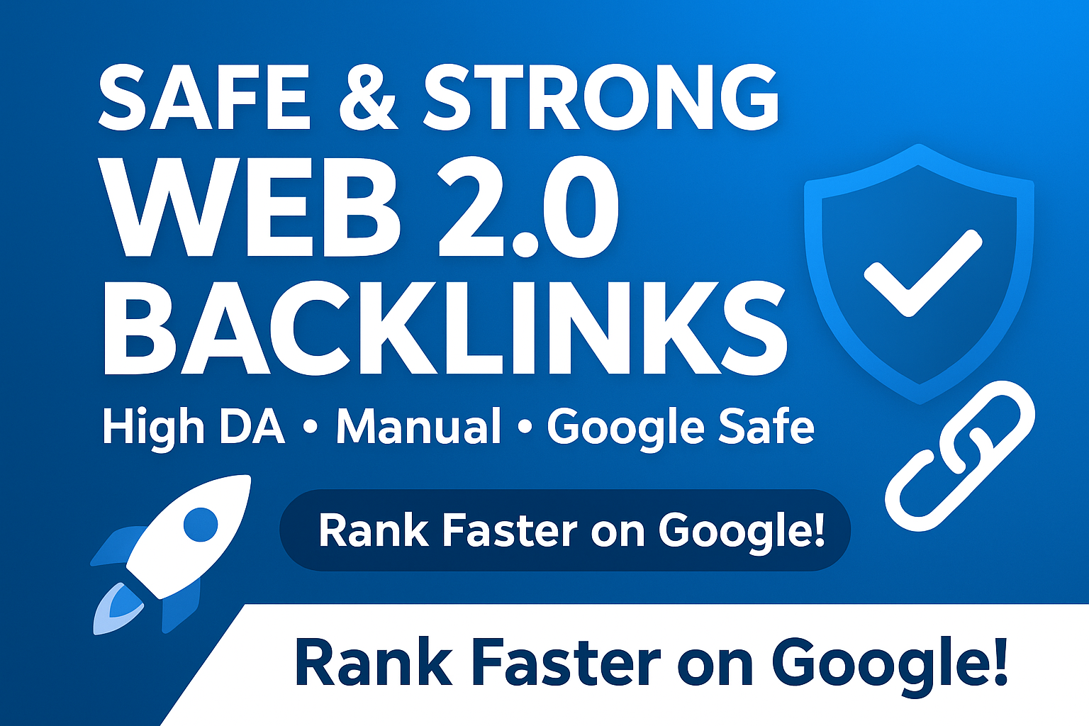 Safe & Strong Web 2.0 Blog Backlinks for Better Google Ranking