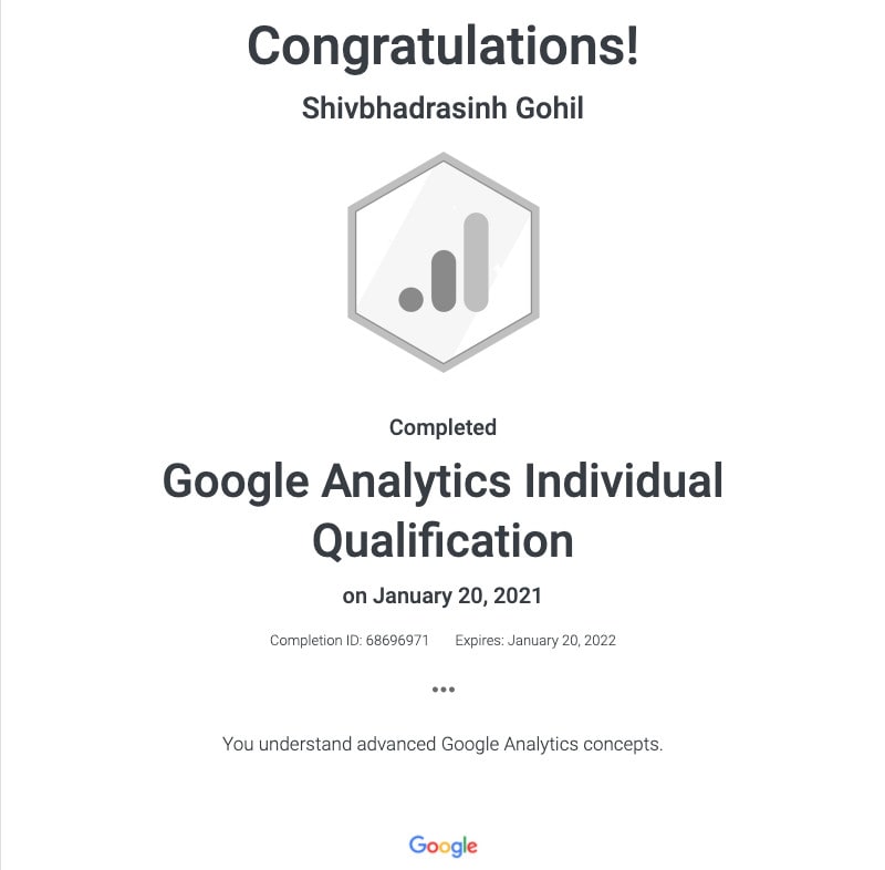 I will set up google analytics and search console