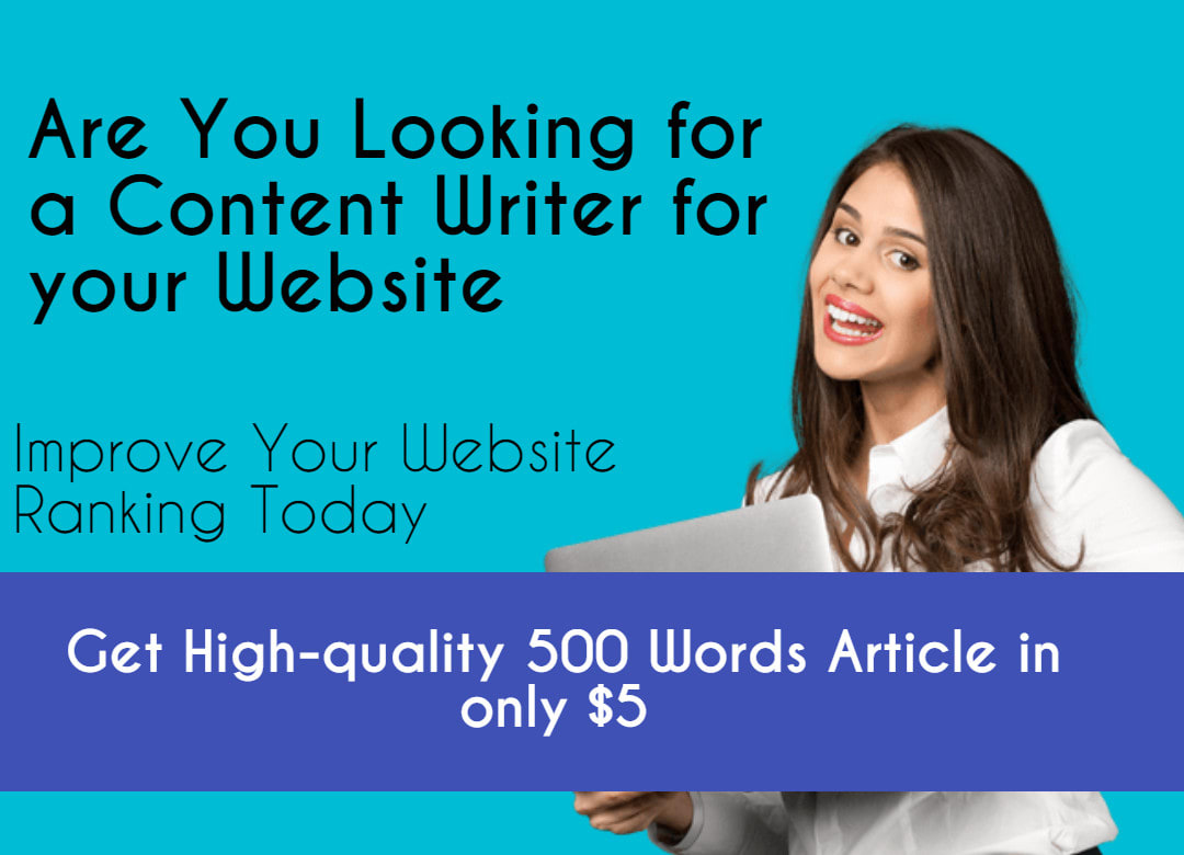 I will be your blog post, SEO article writer, and c...