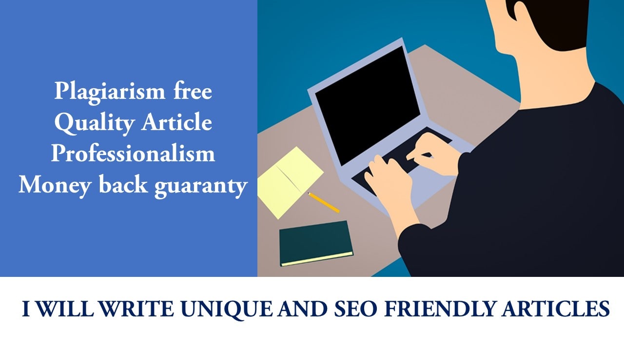 I will Write high quality SEO friendly Article within 24 hours