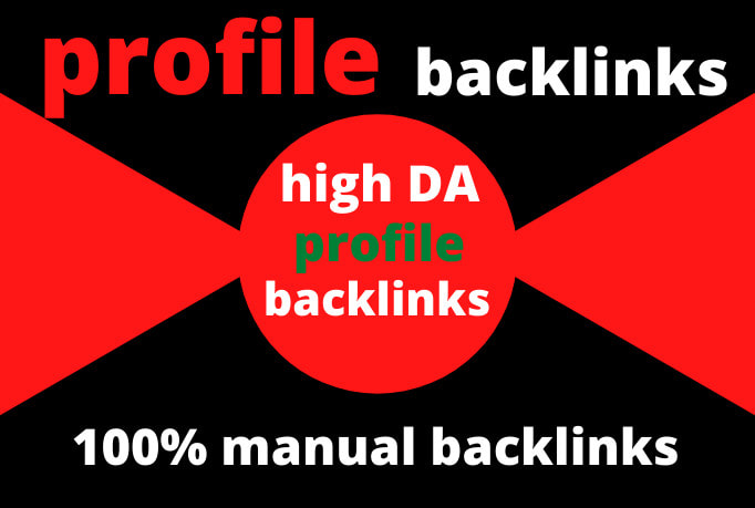 I will provide 200 high DA real profile backlinks