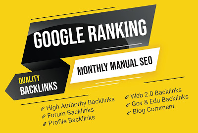 I will do complete monthly SEO package with high qual...