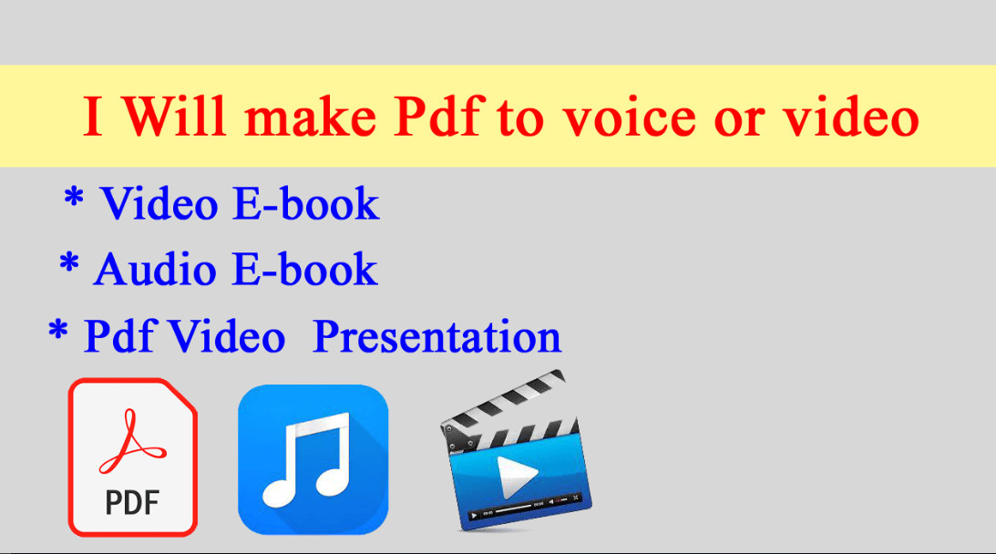I will make pdf to pdf click page read voice, mp3 an...