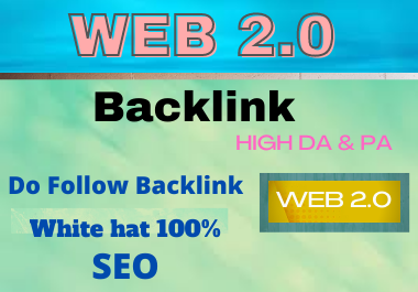 80 WEB 2.0 High Authority Permanent Contextual Backli...
