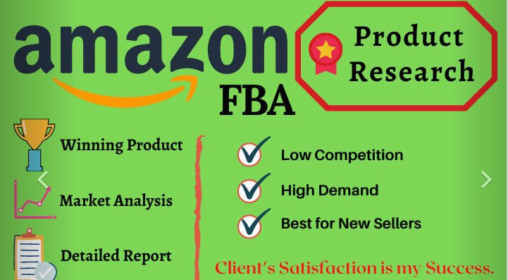 I will do profit able amazon product hunt for you