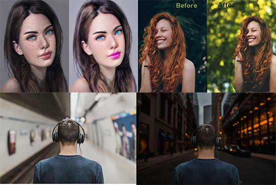 I will 20 photos background remove,photo edit,crop, retouching,resize in 3 hrs