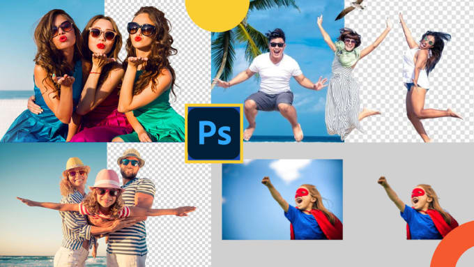 I will 20 photos background remove, photo edit, crop,...