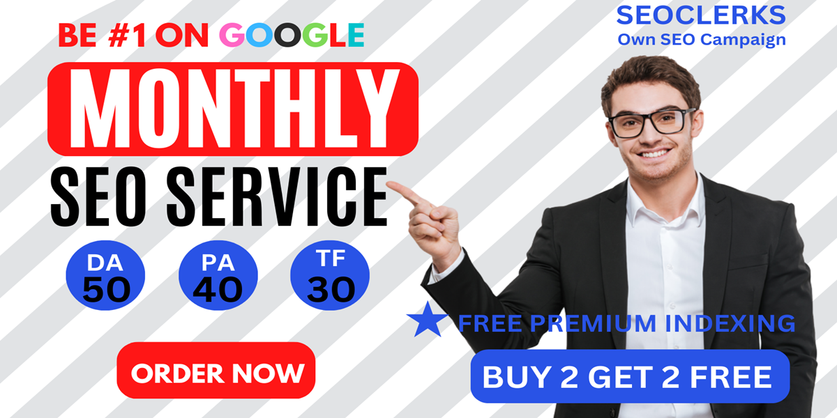 Monthly off page seo link building Daily Backlinks