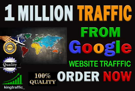 1 Million Active High Quality Organic Website Traffic...