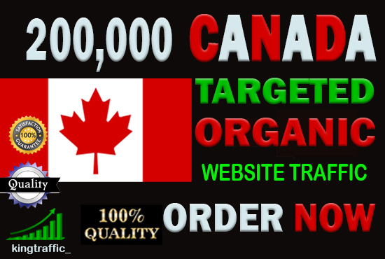 Send 200,000 High Quality Canada Targeted Real and Ac...
