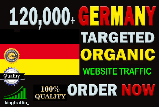 120,000 Active Quality German web visitors real targe...