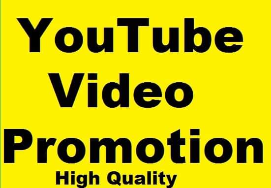Youtube Video promotion and Social Media promotion Ma...