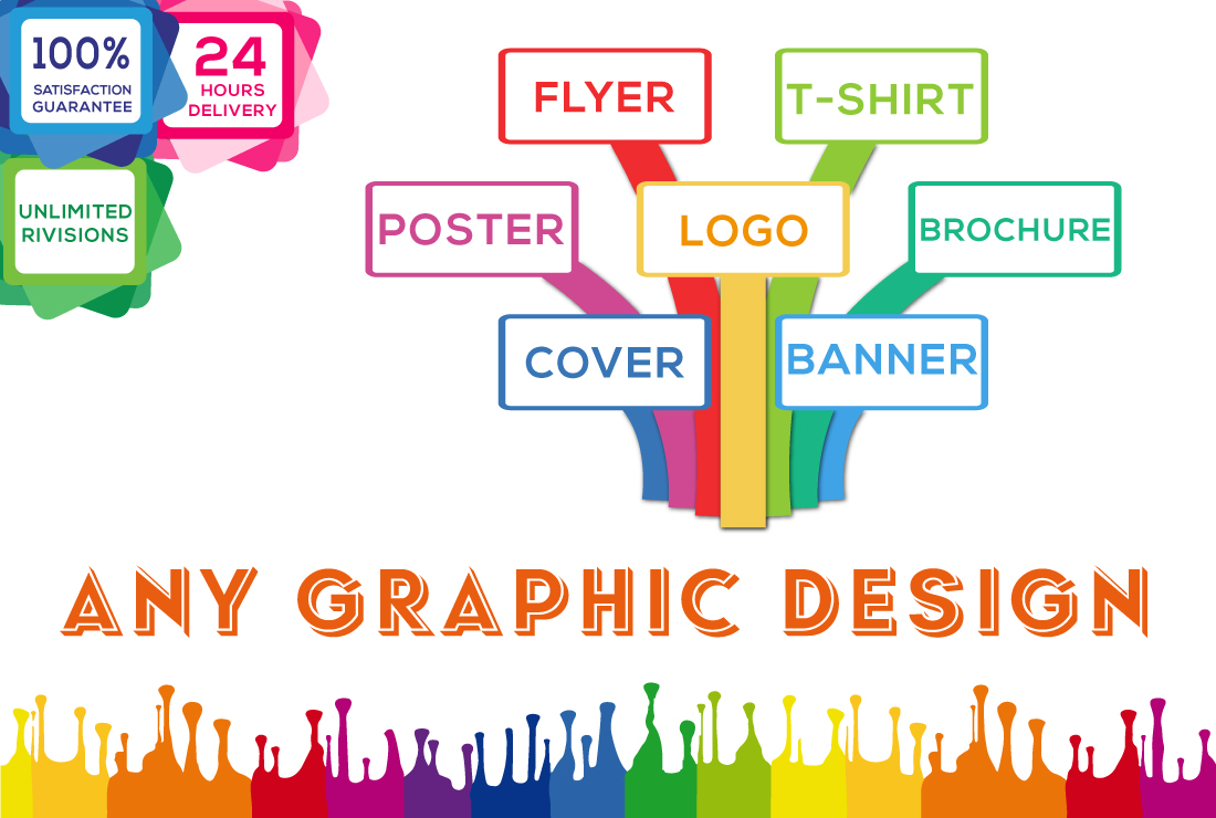 I will do any graphic design, photoshop, and illust...