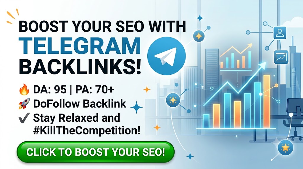 Fat and juicy link from Telegram II SEO Backlinks