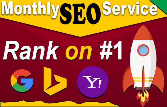 I do complete monthly SEO services to improve google ...