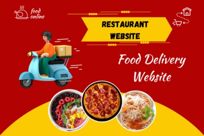 I will design a responsive restaurant website with on...