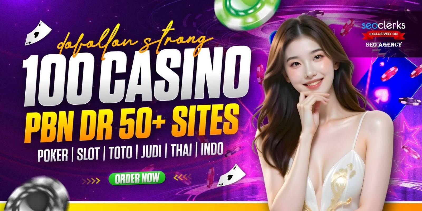 100 UNIQUE HIGH QUALITY PBN DA 50+ CASINO, POKER, SLOT, GAMBLING, UFABET, BETTING WEBSITES
