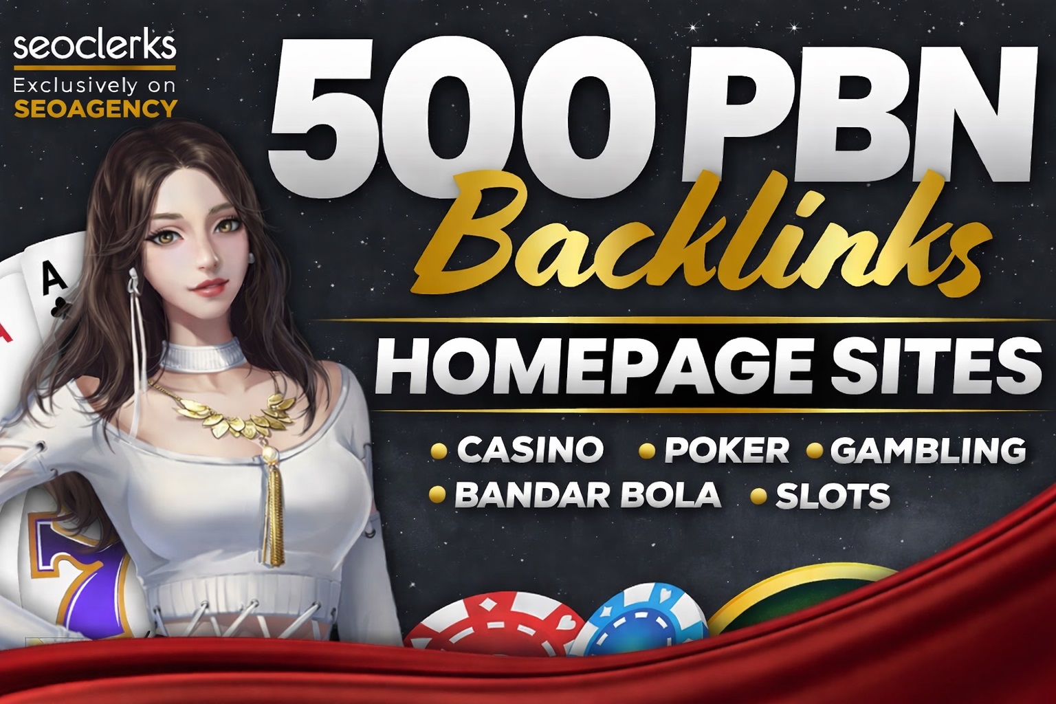 Top Quality 500 PBN DA 50 to 70+ Dofollow Casino, Po...