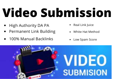 50 Live Video Submission backlinks high authority per...