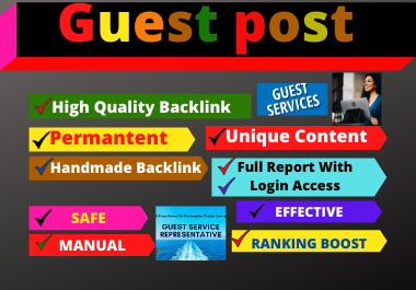 10 Write and Publish a Guest Post with 1000 words on ...