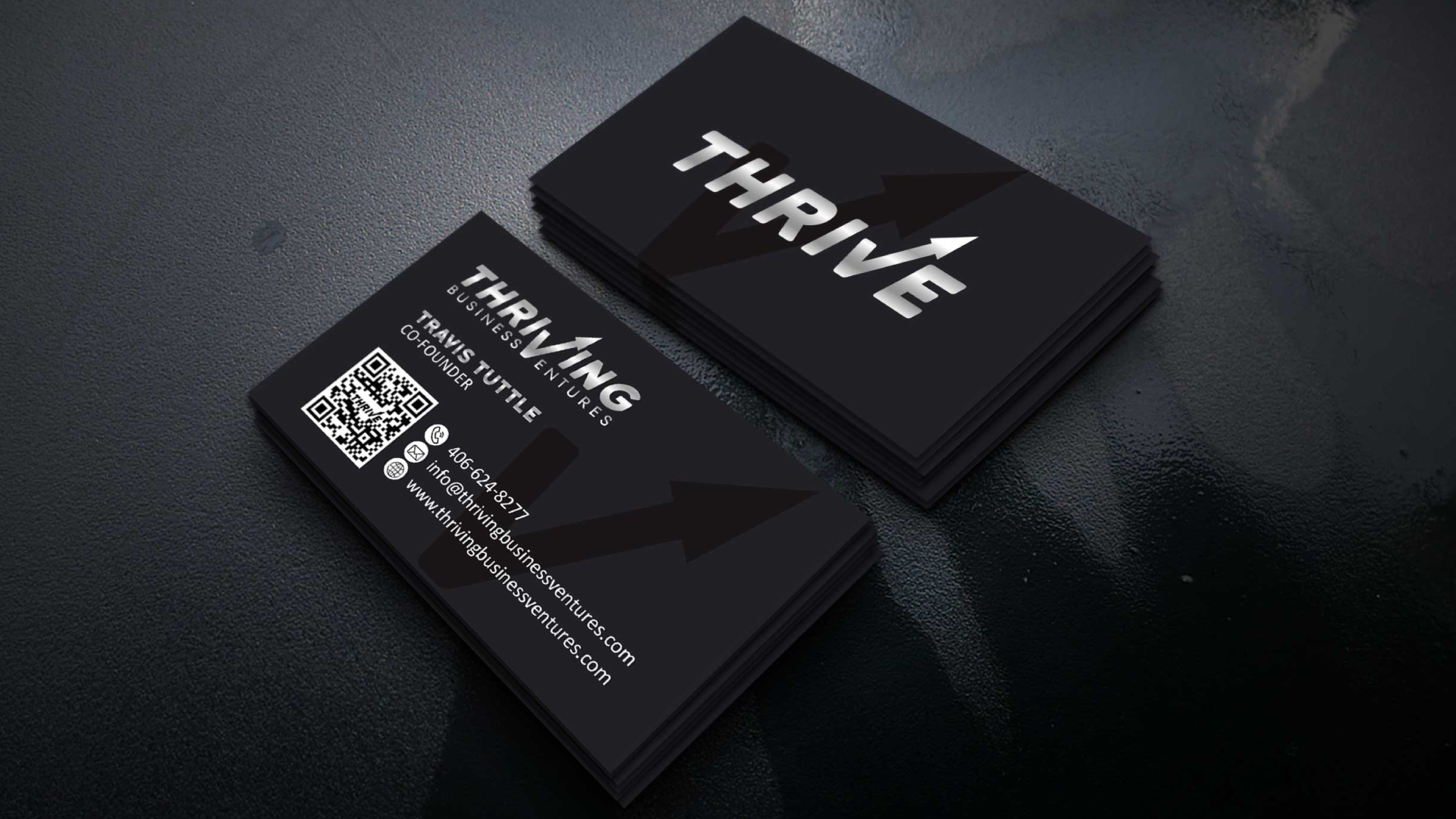 premium minimalist business card identity