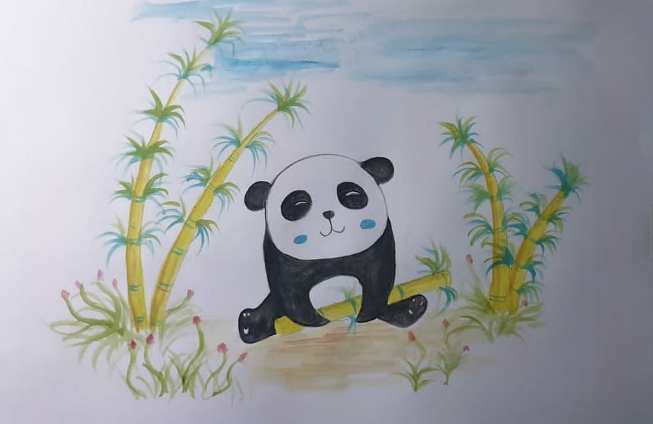 I will draw amazing watercolor children book