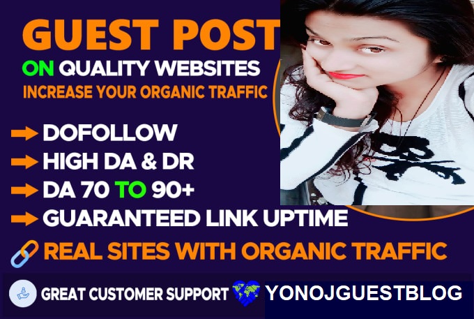 Guest Blogging Services High DA