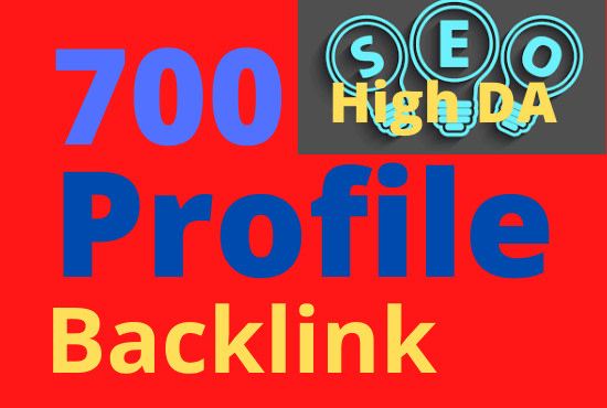 Provide high da 700 unique domain off page SEO profil...