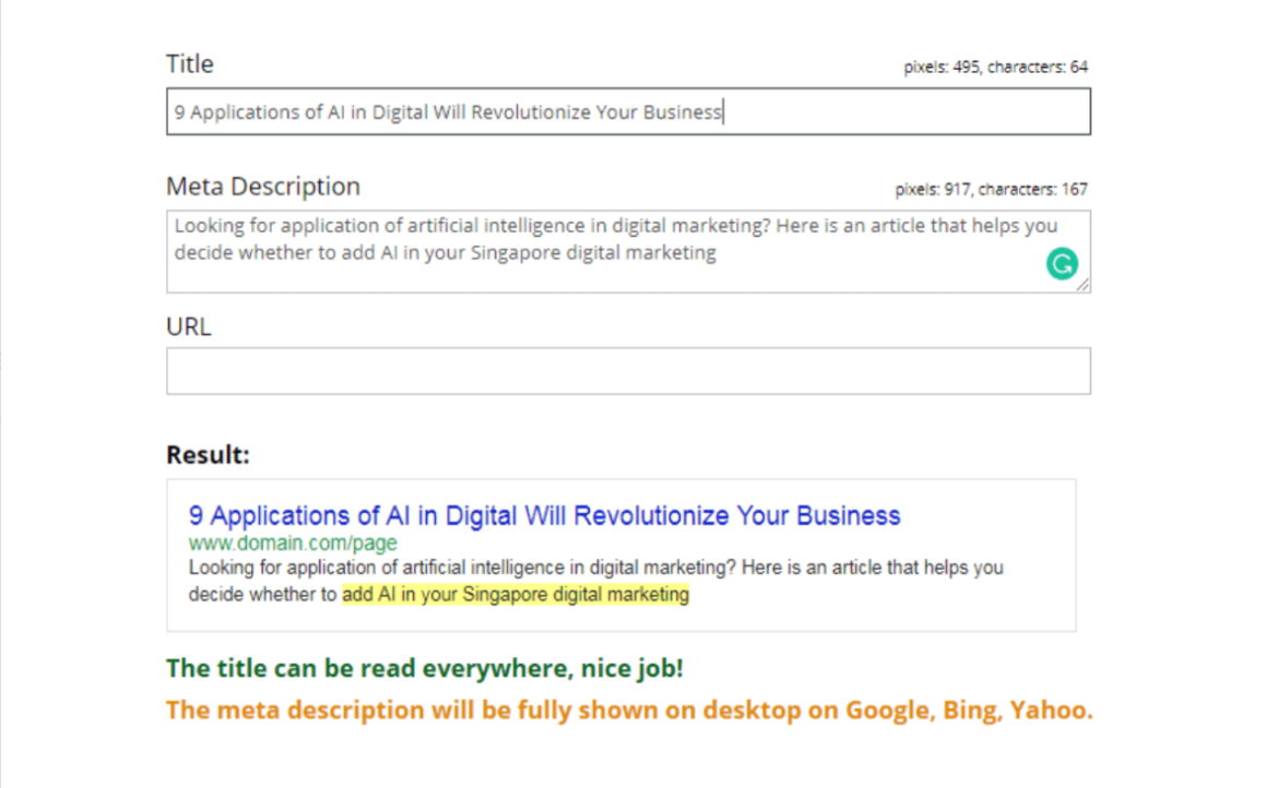 I will write SEO meta title, meta description and im...