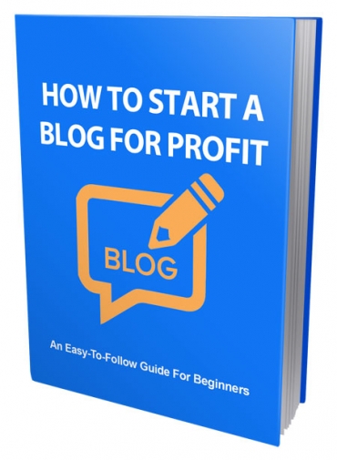 How To Start a Blog for pofit money 