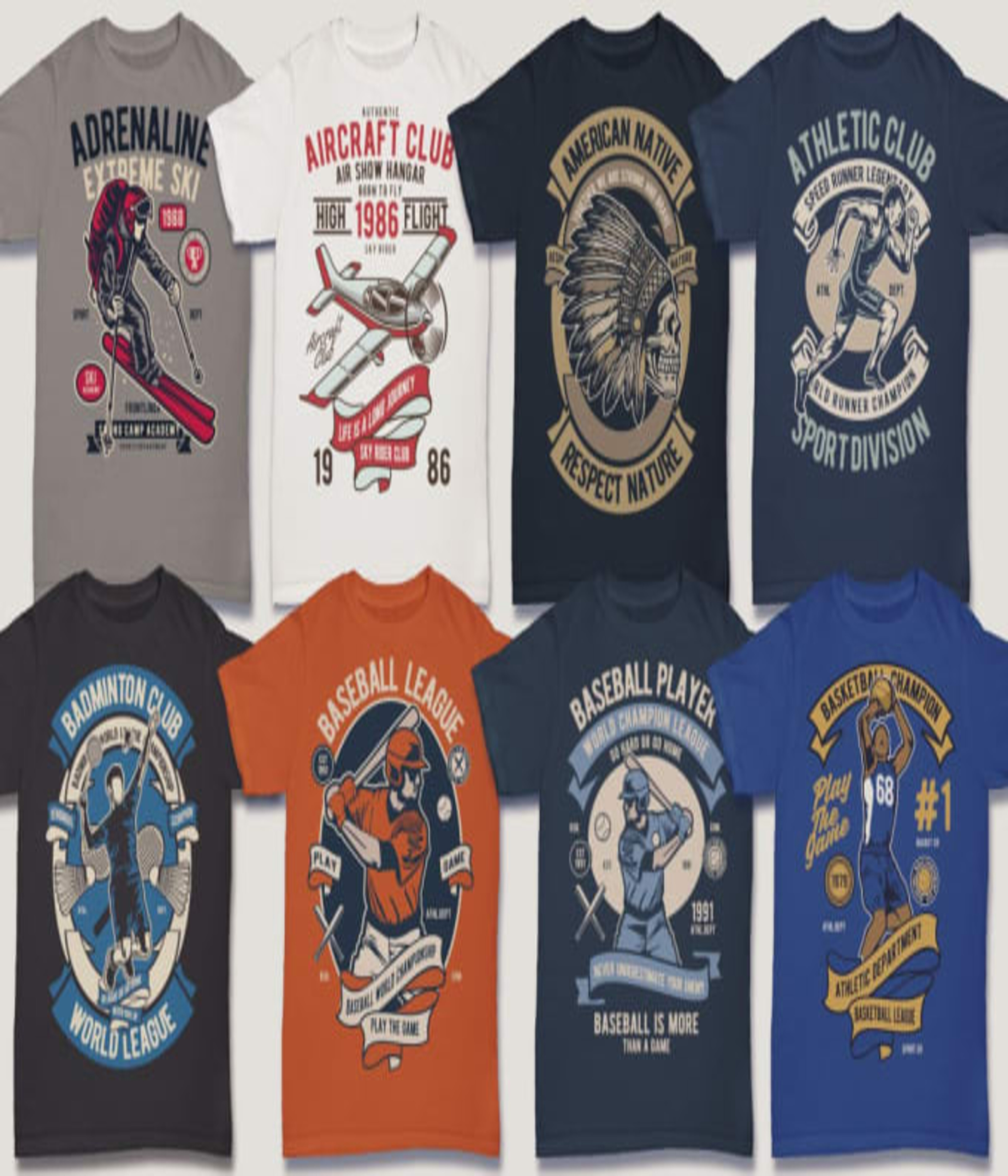 I sell Over 20,000+ t-shirt designs for 20