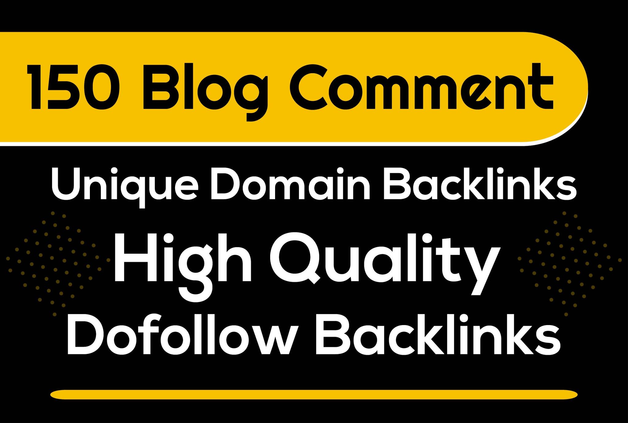 150 unique domain low obl blog comment dofollow backl...