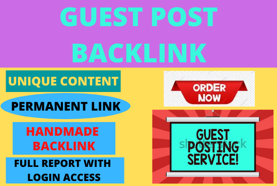 Write and publish 10 Guest Post dofollow backlink uni...