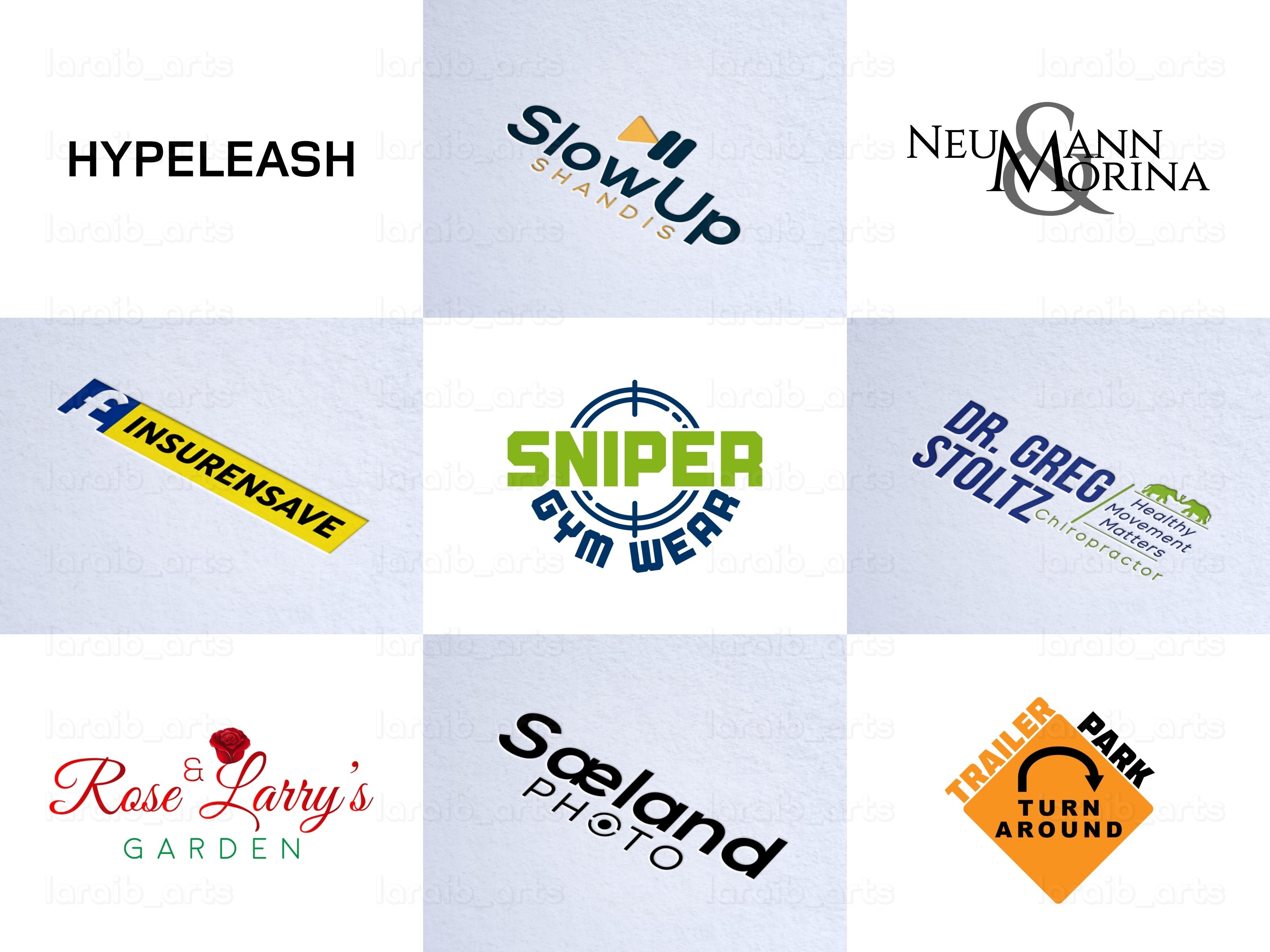 I will do 5 unique logo ideas for food, restaurant, ...