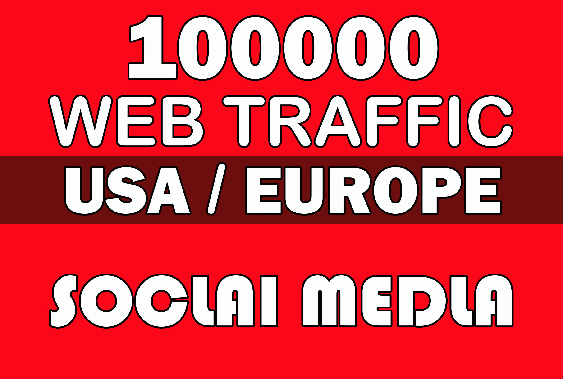 10000 Real Organic Traffic to your social profile