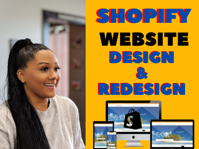 I will design responsive wordpress, elementor, wix, ecommerce, shopify website and landing page