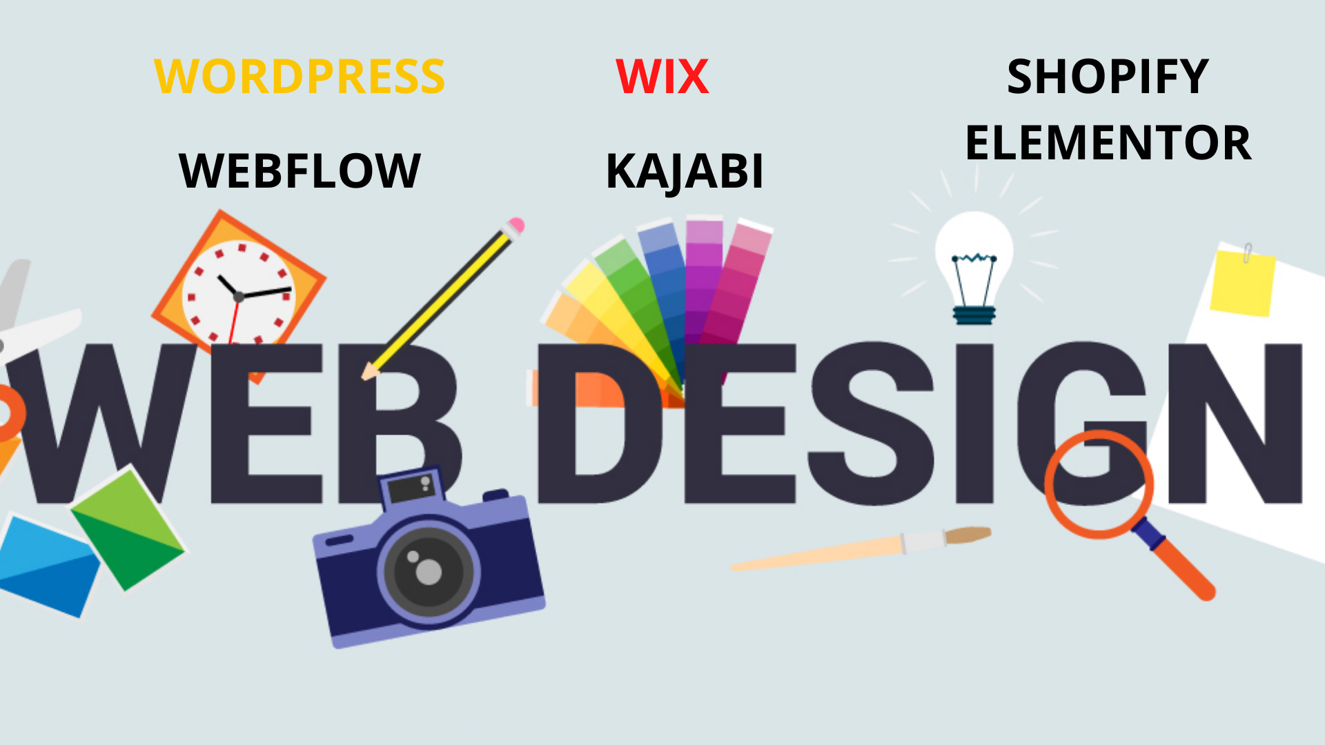 I will design responsive wordpress, elementor, wix,...