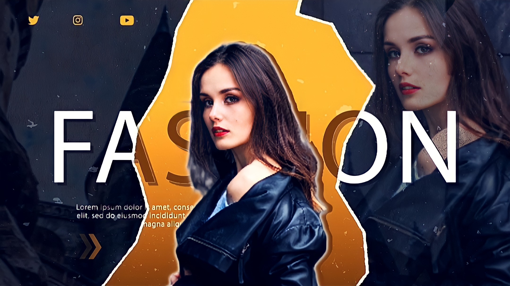 Fashion stylish video Opener or slideshow