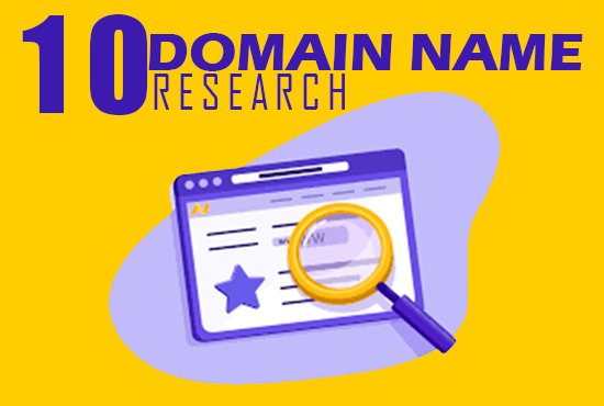 brandable SEO friendly domain name research with free...