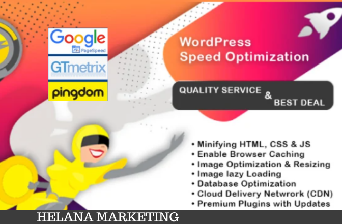 I will increase WordPress website speed optimization ...