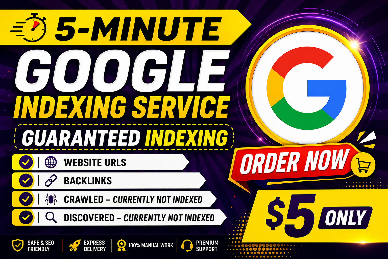 5 Minute Google Indexing for Backlinks & Website ...