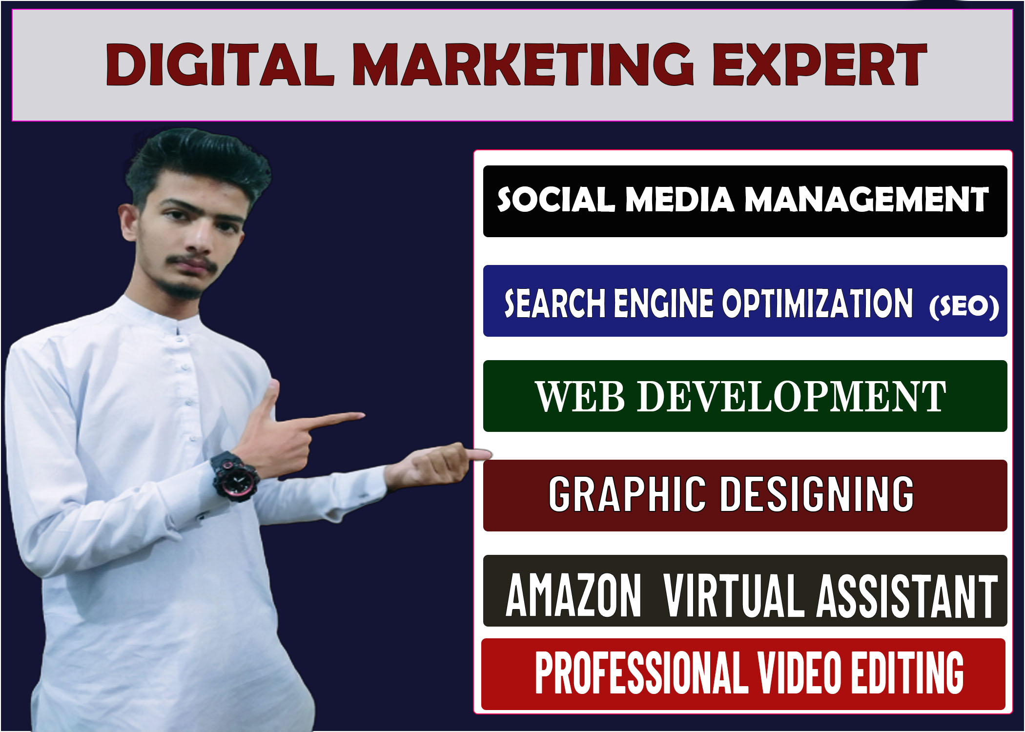 I will manage your digital marketing completely