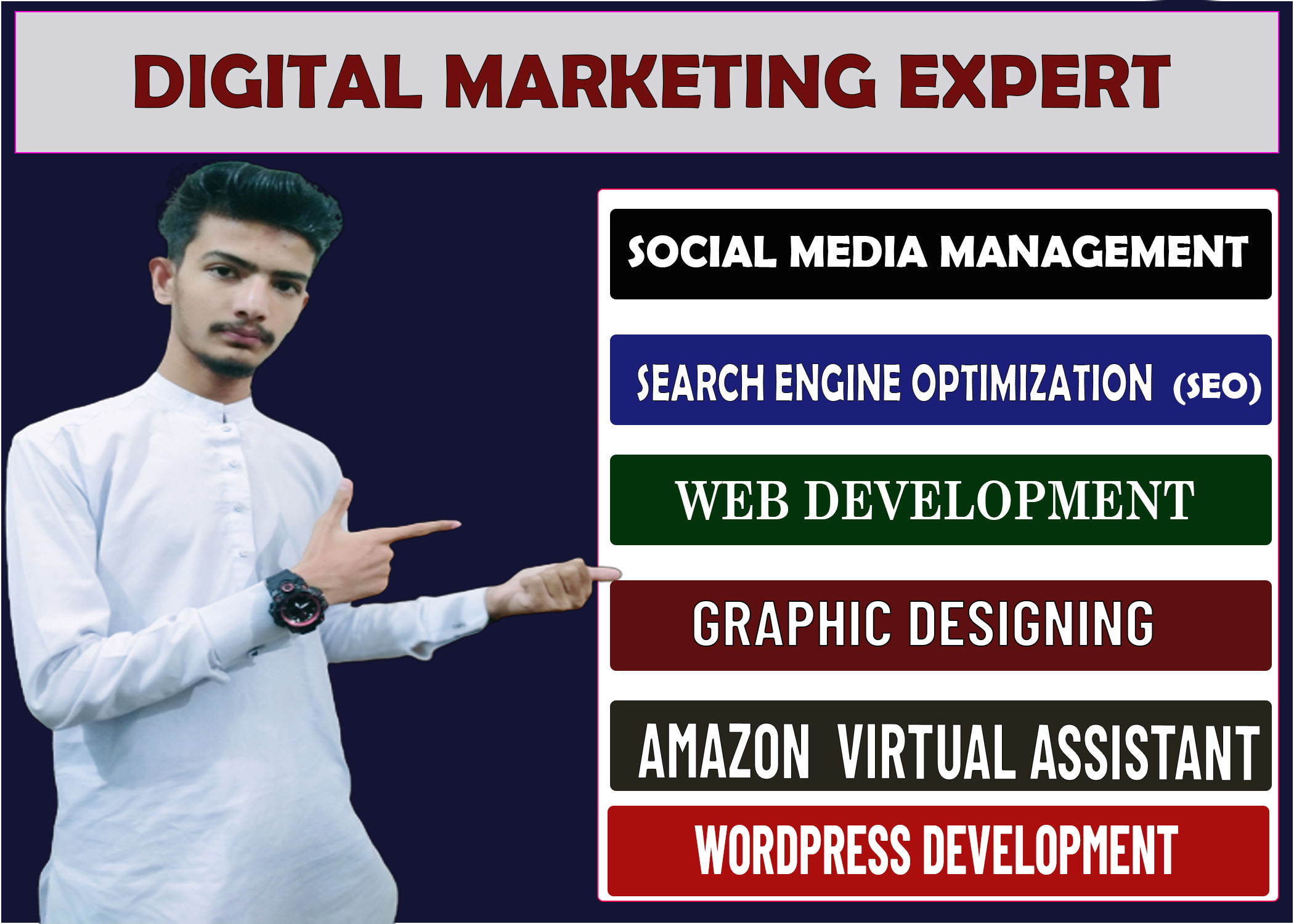 I will manage your digital marketing completely