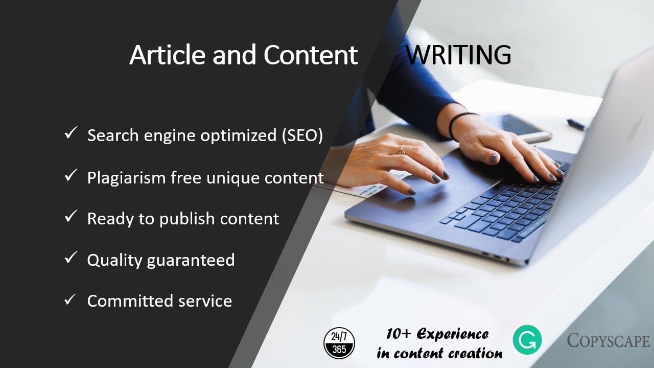  Write a SEO article of 500 words for journals, websites and blogs
