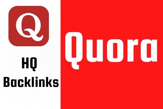 I will do Niche Related 20 HQ Quora answer backlinks